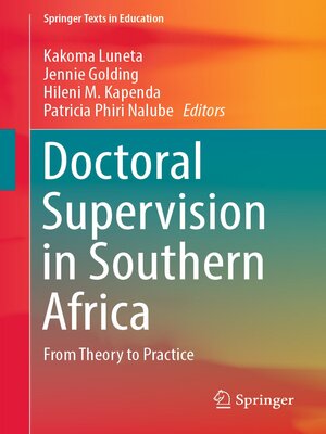 cover image of Doctoral Supervision in Southern Africa
